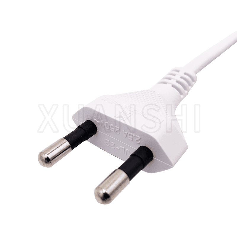 Korea 2 pin plug power cord JL-22