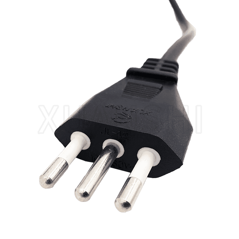 Italy 3 pin plug power cord JL-12