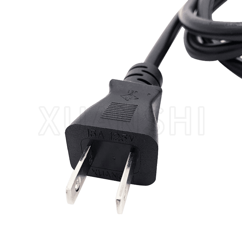 Japan 2 pin plug power cord JL-7