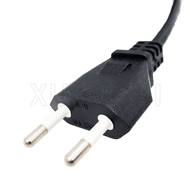 Italy 2 pin plug power cord JL-11