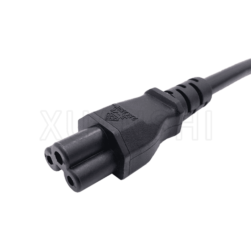 Israel 3 pin plug power cord with with C5 connector JL-10,JL-48