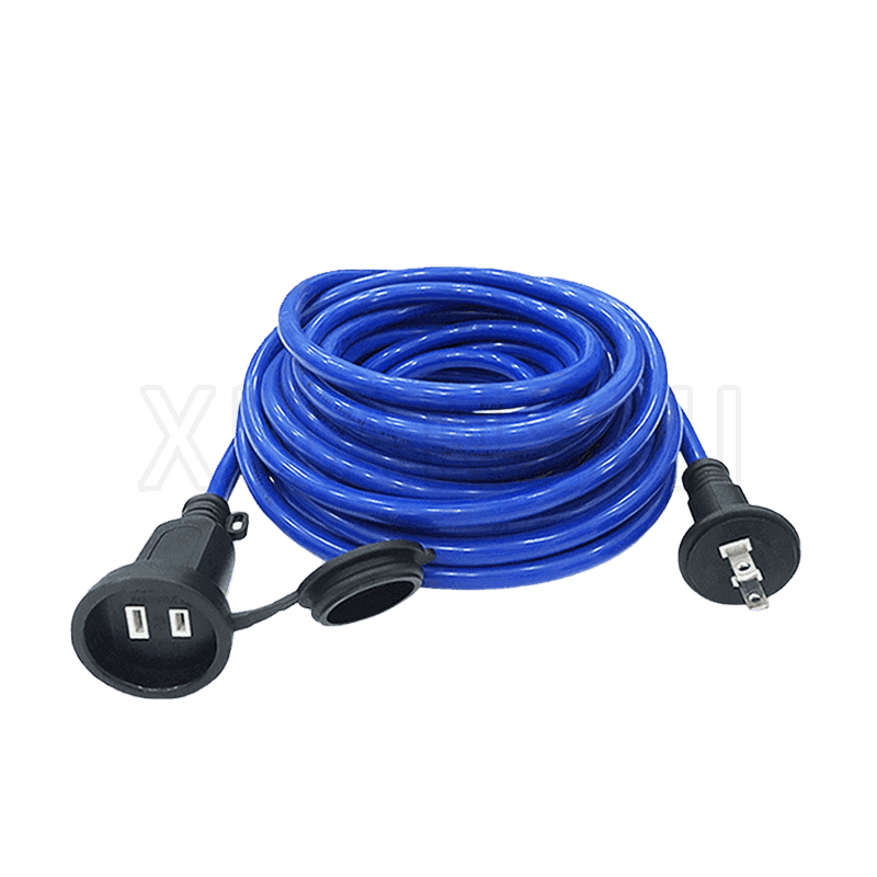 Japan extension cord with 2 pin waterproof plug JL-14,JL-14A