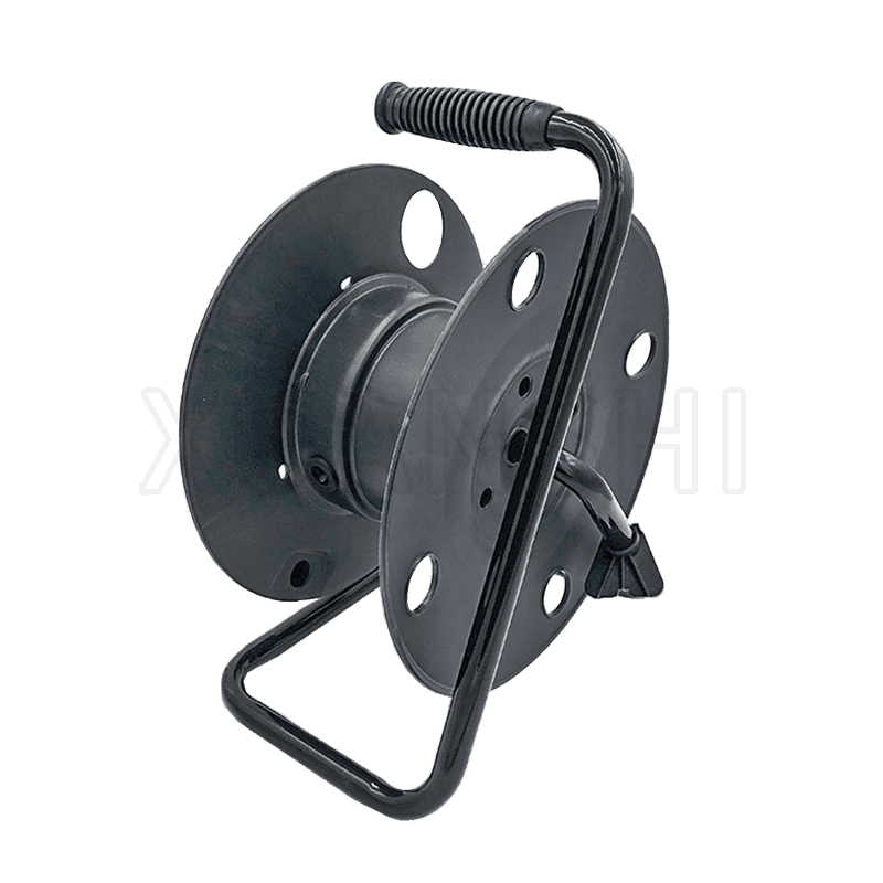 Robust empty plastic retractable cable reel for wire XS-XPD2D